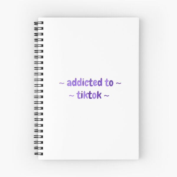 Item preview, addicted to tiktok designed and sold by dinostickerss.