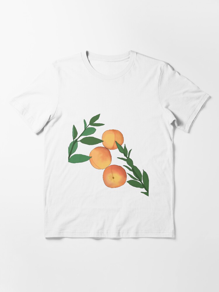 t shirt with peaches