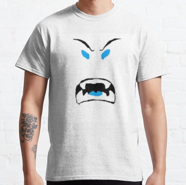 Roblox Face T Shirts Redbubble - blue beast face roblox