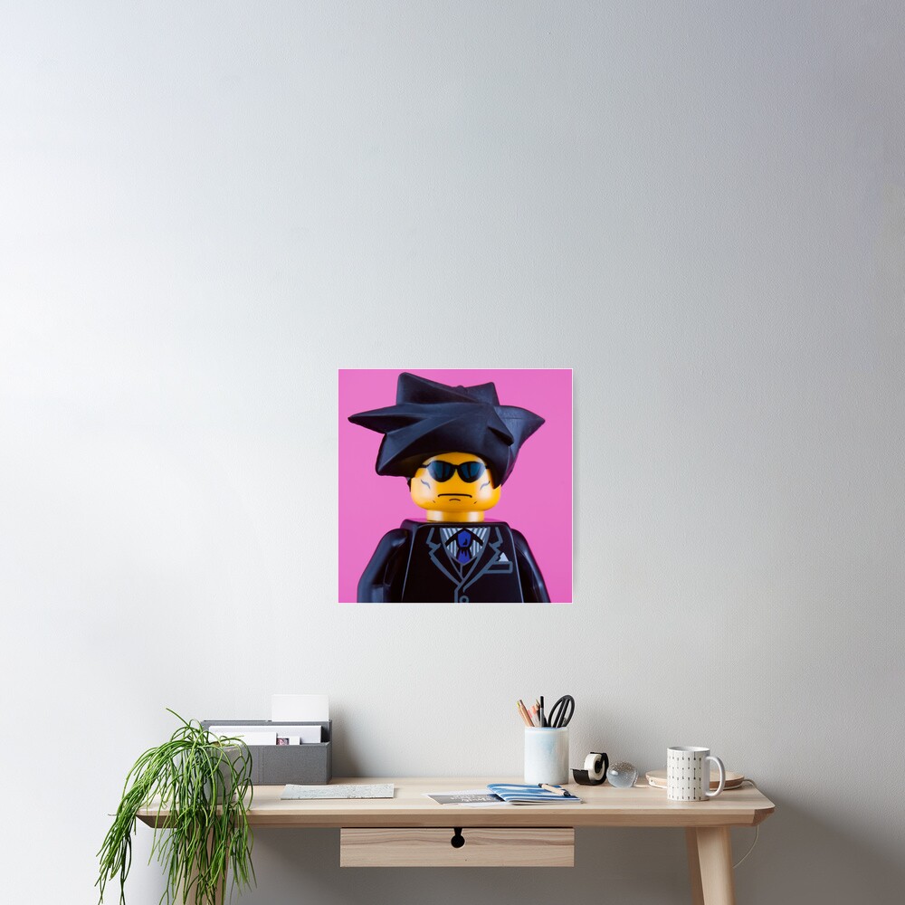 John Cooper Clarke Portrait Poster