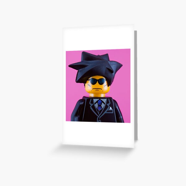John Cooper Clarke Portrait Greeting Card