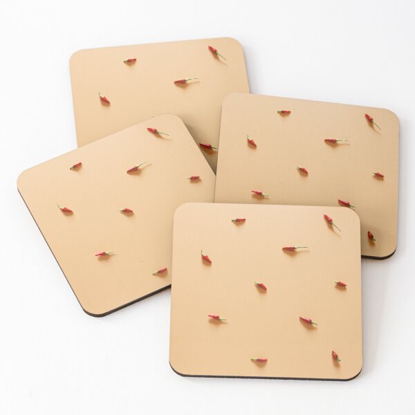 Item preview, Little chillies pattern designed and sold by ESCAPZ.