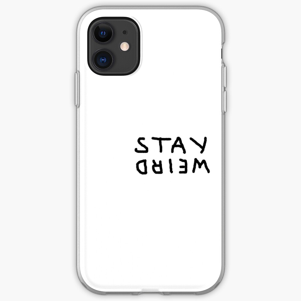 STAY WEIRD iPhone Case