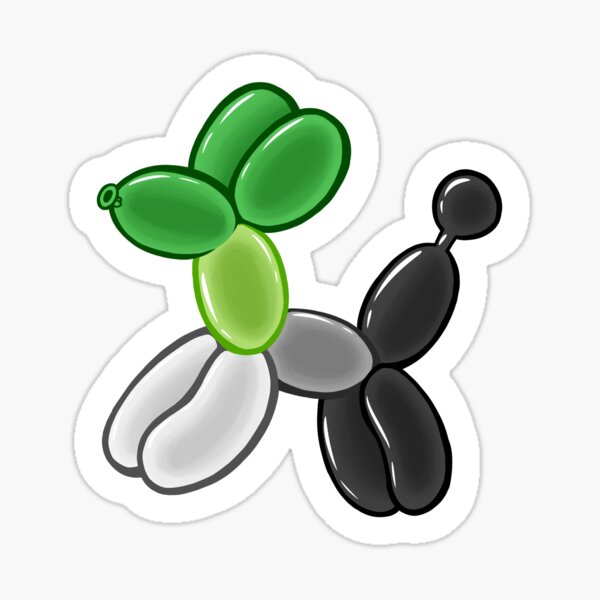 Item preview, Aromantic Balloon Dog designed and sold by aviafloras.