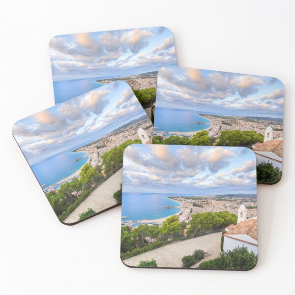 Item preview, City, beach and cove of Blanes designed and sold by Gaël FONTAINE.