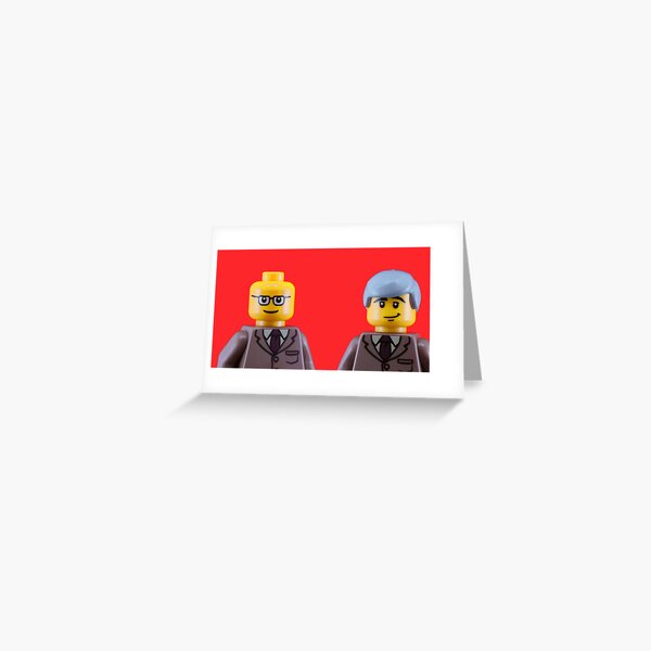 Gilbert and George Greeting Card