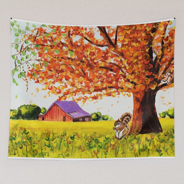 Item preview, Autumn Farmland designed and sold by artbydanielle.
