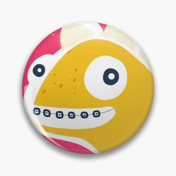 Dinosaur Braces Pin