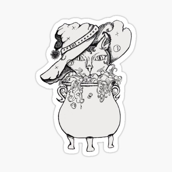 Kitchen Witchin' Sticker