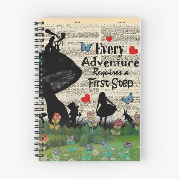 Item preview, Every Adventure Requires a First Step - Alice In Wonderland designed and sold by maryedenoa.
