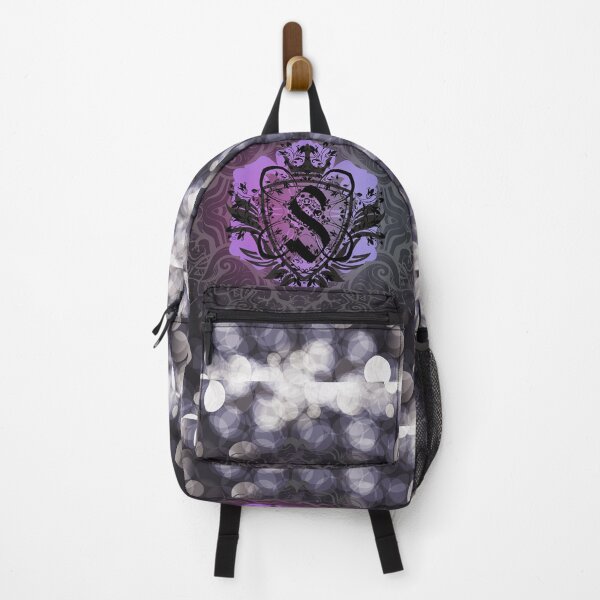 Item preview, S Initial Purple Shield designed and sold by Rumrabbit82.