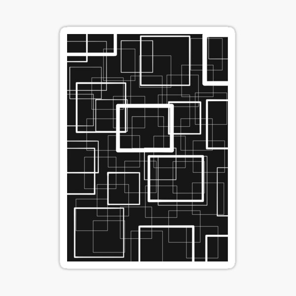 Aperçu de l'œuvre Motif géométrique à carreaux créée et vendue par wallflowerbee.
