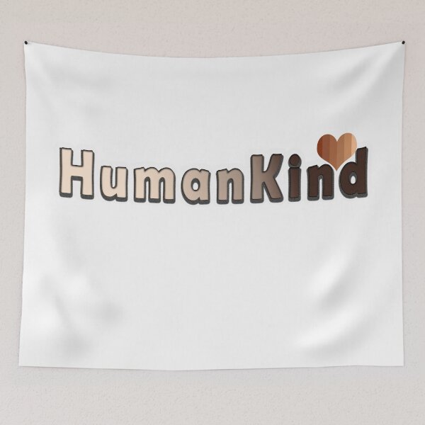 Item preview, Human Kind -  Heart - Togetherness designed and sold by AudaciousGB.