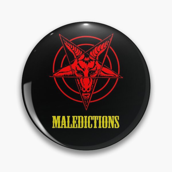 Item preview, Maledictions - The Best Smokes in Hell - Just the Logo: Stickers, Pin, Coasters and more designed and sold by Richard Kadrey.