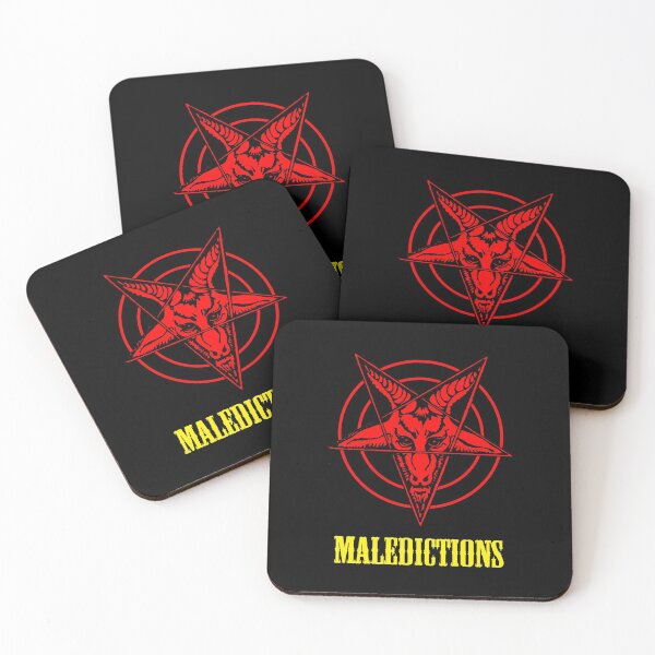 Item preview, Maledictions - The Best Smokes in Hell - Just the Logo: Stickers, Pin, Coasters and more designed and sold by Richard Kadrey.
