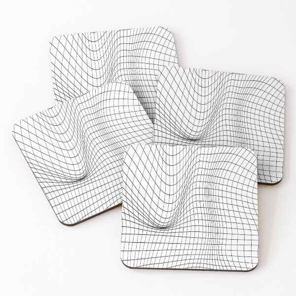 Item preview, black and white abstract line pattern designed and sold by cathelkav.