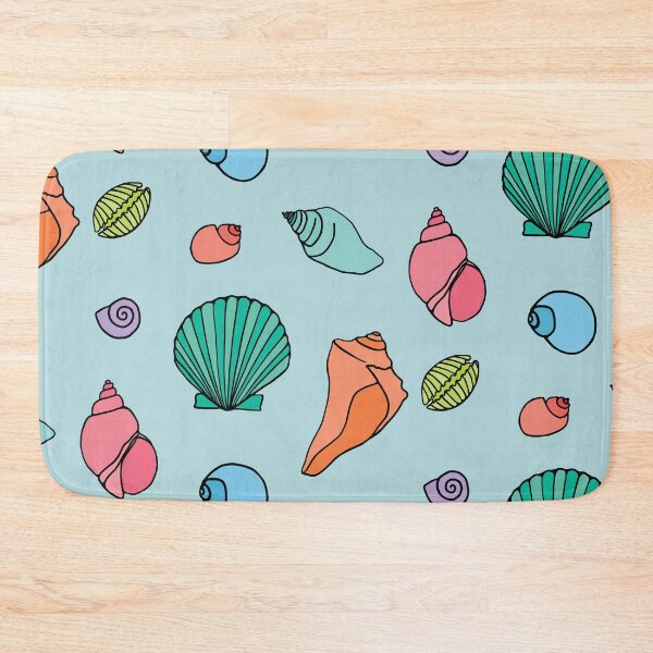 Item preview, Colorful Seashell Beach Set designed and sold by murialbezanson.
