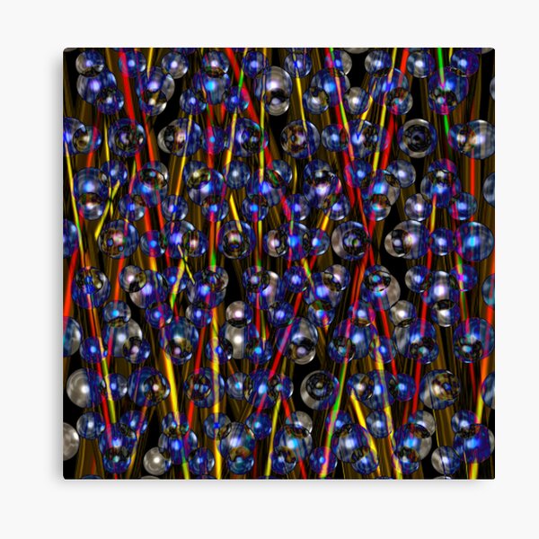 Neutron Rods Abstract from Valxart.com Canvas Print