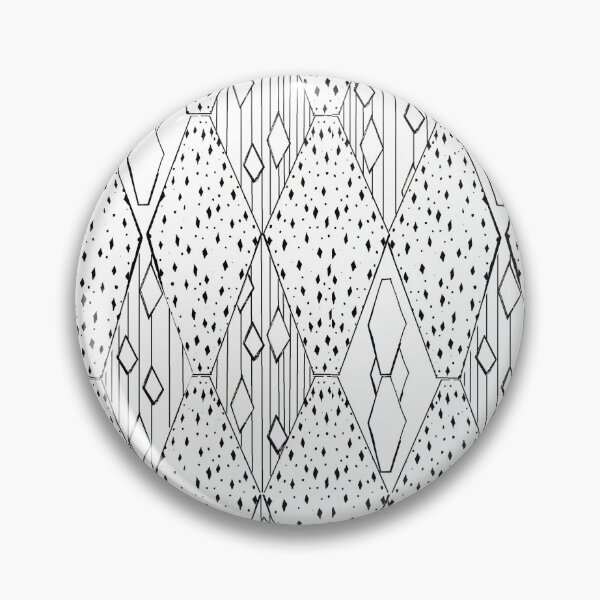 Item preview, Black and White Geometric designed and sold by ThatGirlDoodles.