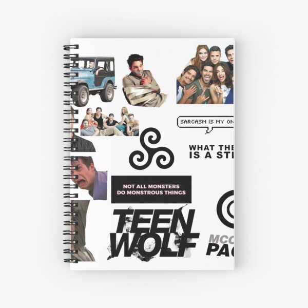 Teen Wolf 14-Pack Cuaderno de espiral