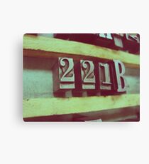 221B Canvas Print