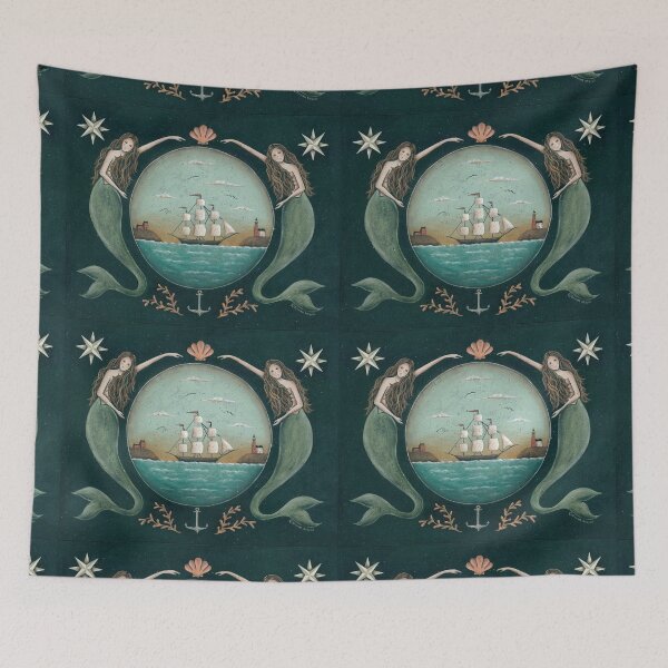Item preview, Sirens of the Sea by Donna Atkins designed and sold by Donna Atkins.