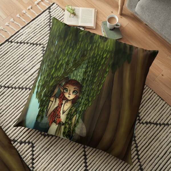 The Willow Maid Floor Pillow
