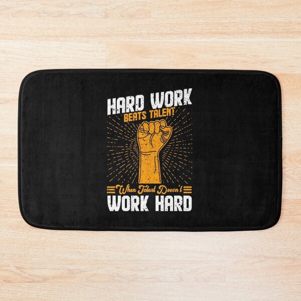 Item preview, hard work beats talent  t-shirt designed and sold by diab diab.