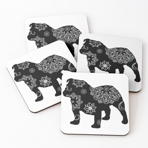 Item preview, English Bulldog Mandala designed and sold by DesignsofWhimsy.