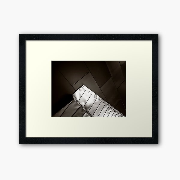 Peak Framed Art Print