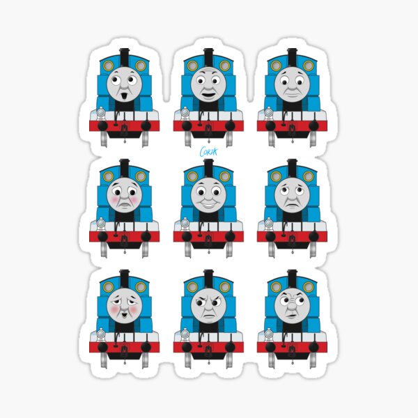 Item preview, The Many Faces of Thomas designed and sold by Corza Moon.