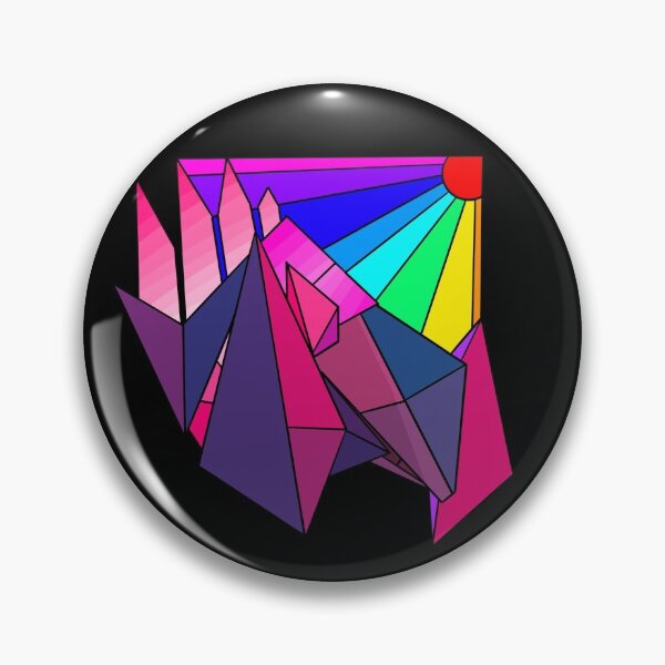 Item preview, Original Cyberpunk Rainbow Vaporwave Design / Sticker Art designed and sold by DModell.