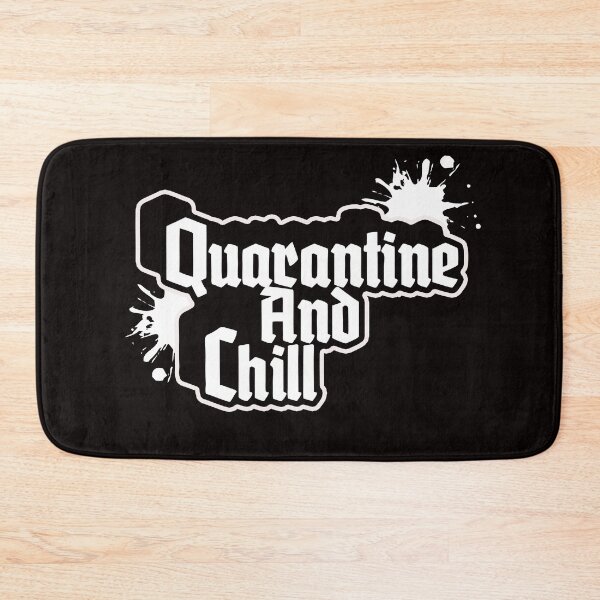Item preview, quarantine and chill netflix funny coronavirus pandemic T-Shirt designed and sold by Majesticoo.