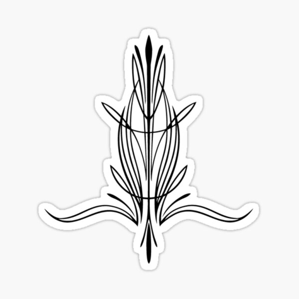 Pinstriping Sticker