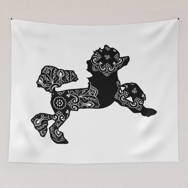 Item preview, Chinese Crested Mandala designed and sold by DesignsofWhimsy.