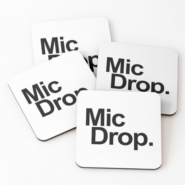 Item preview, MIC DROP designed and sold by GeeklyShirts.