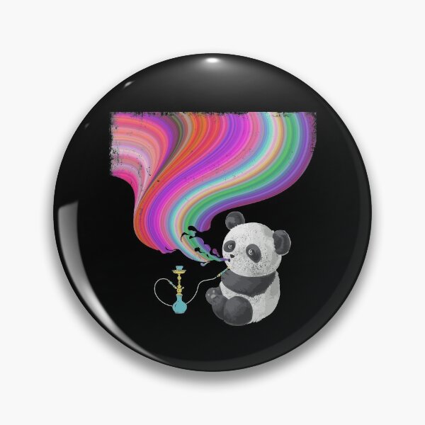 Item preview, Panda Bear loves smoking shisha. I steam water pipe designed and sold by ChrisFeil.