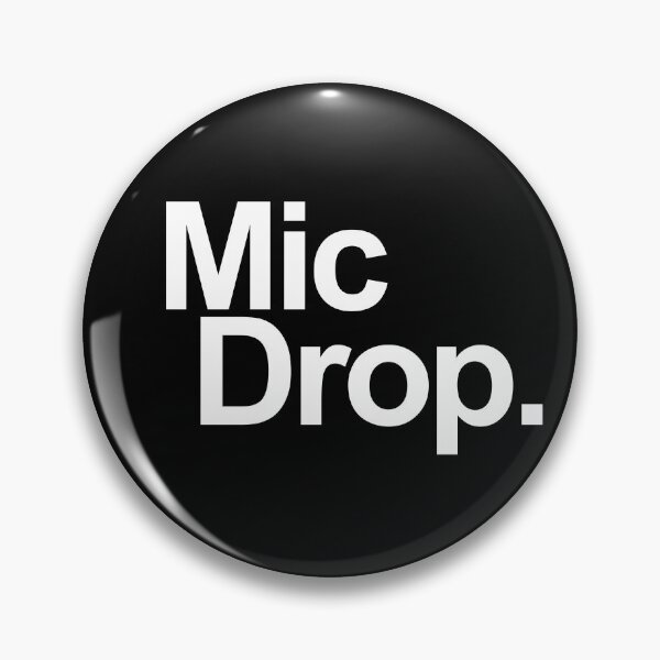 Item preview, MIC DROP designed and sold by GeeklyShirts.