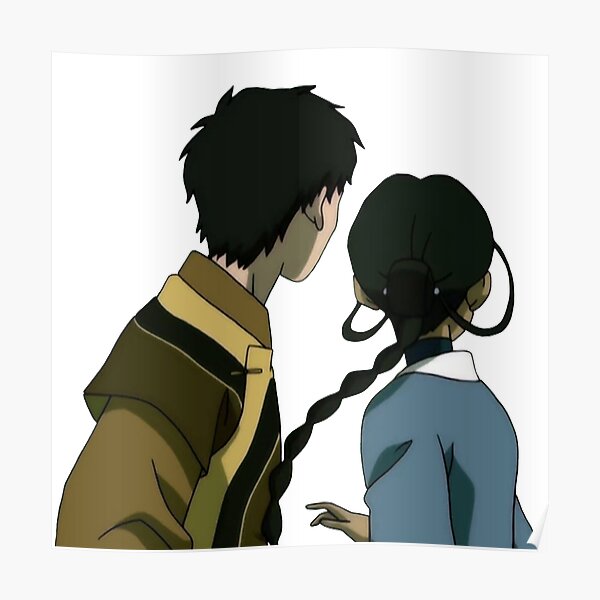 Zuko And Katara Caught Avatar Poster For Sale By Blueeyes374 Redbubble