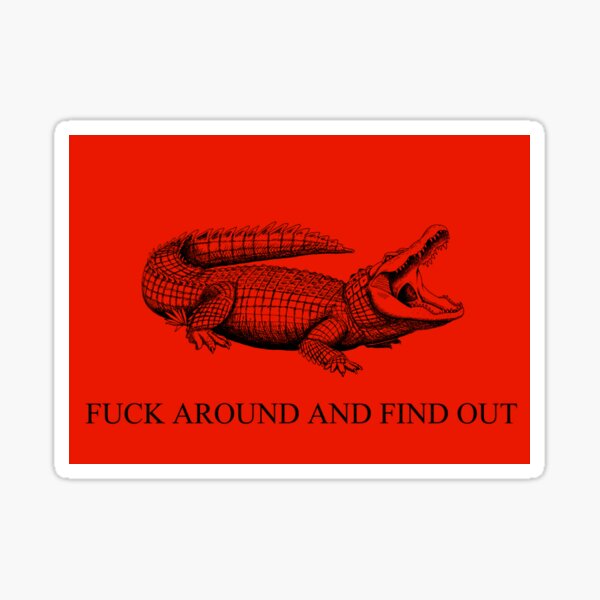 fuck around and find out Sticker