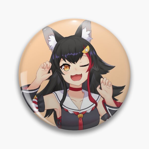 Item preview, Ookami Mio (Hololive) designed and sold by BroDann.