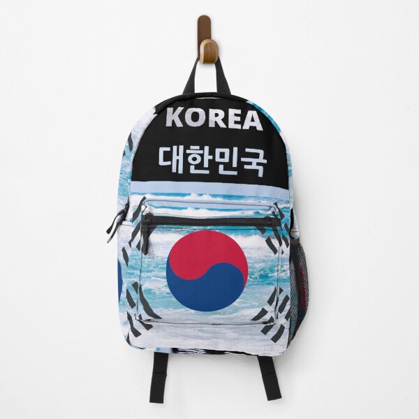 Item preview, Korean flag with summer theme - Gangneung beach designed and sold by K-LetterCo.