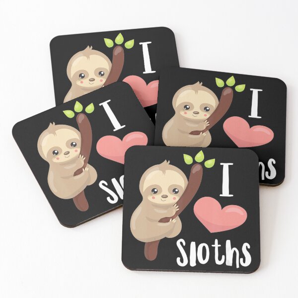 Item preview, I Love Sloths! designed and sold by MagicJohnson22.