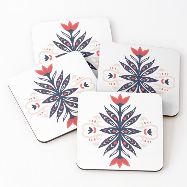 Item preview, DECORATIVE FLORAL FOLK STYLE ELEMENT designed and sold by ALINNAN789.