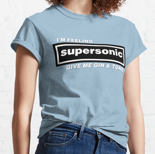 Oasis Liam Gallagher Supersonic Britpop Classic T-Shirt