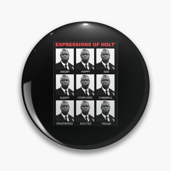 Item preview, Expressions Of Captain Holt, Brooklyn 99 designed and sold by russell7lee.