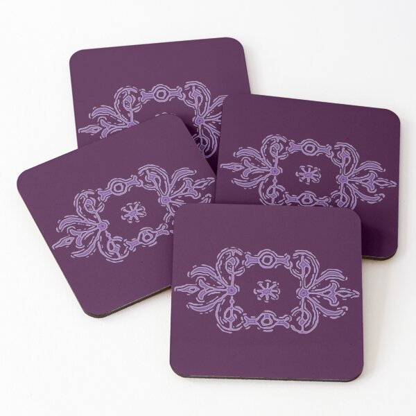 Item preview, Purple Abstract Flower Posy designed and sold by AraljanFusion.