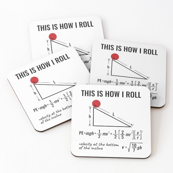 Item preview, Funny Physics Design - This is How I Roll designed and sold by EstelleStar.