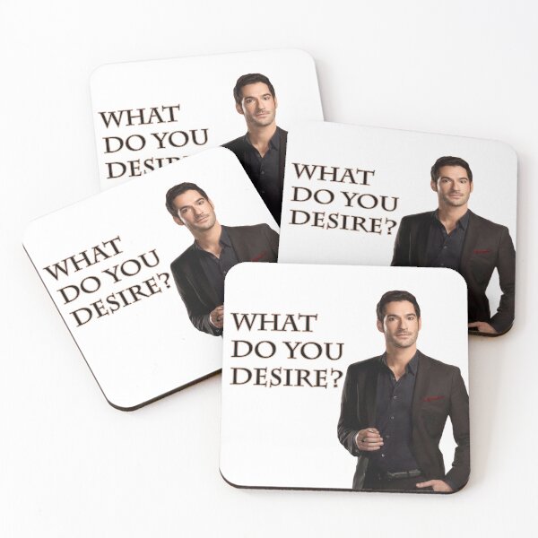 Lucifer (que voulez-vous) Dessous de verre (lot de 4)