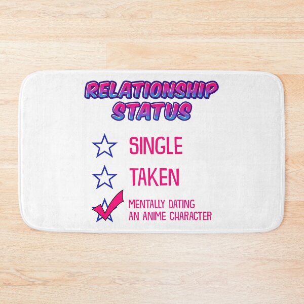 Item preview, Relationship Status Dating An Anime Character designed and sold by perfectpresents.